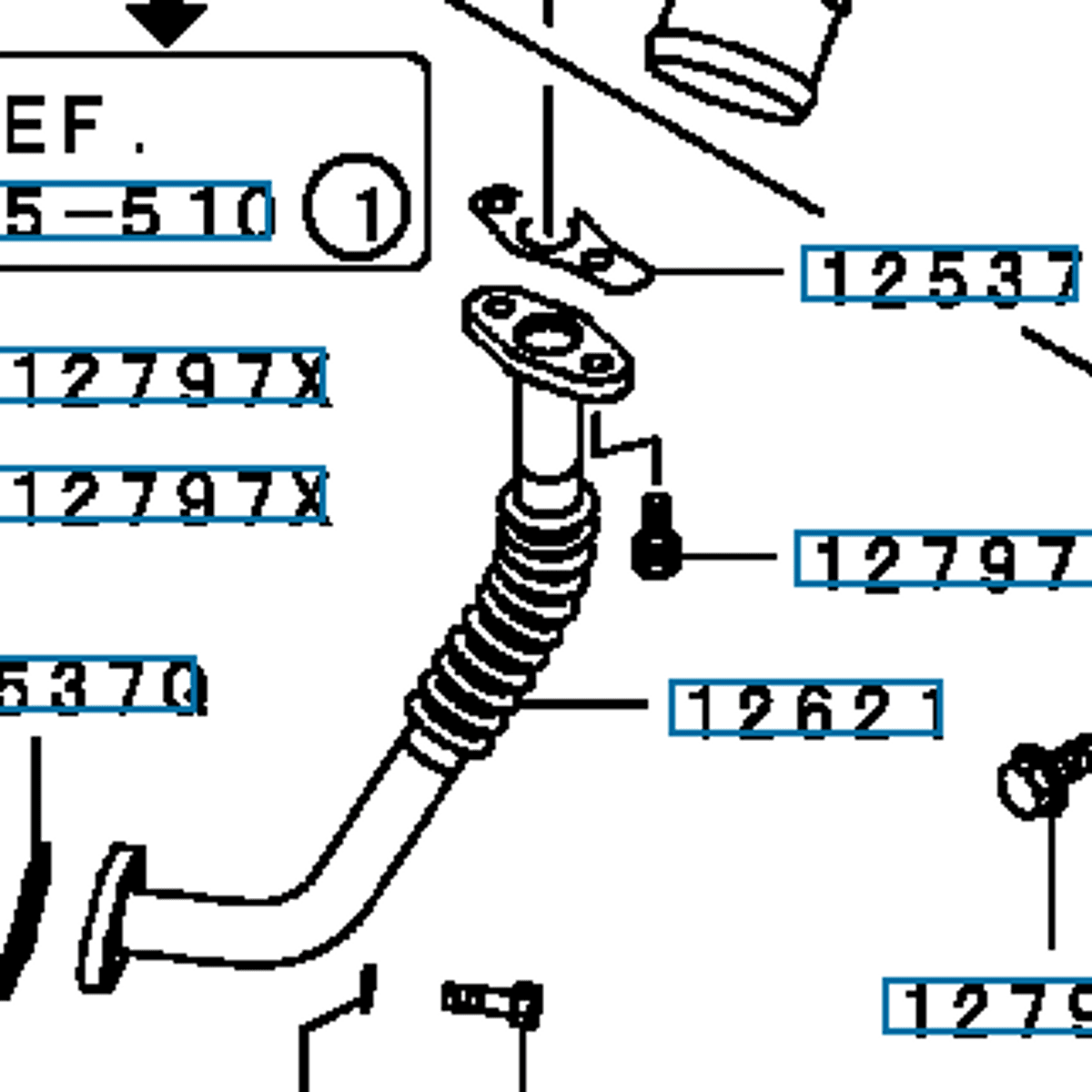 Pakning, oil strainer, Evo 4-9, MD183240 (12537)