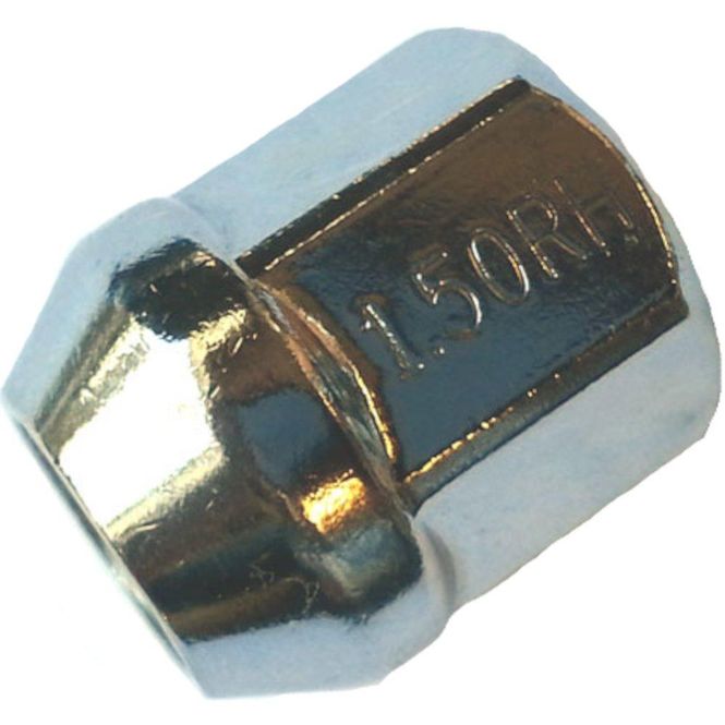Hovedbilde Hjulmutter 12mm x 1.5 stål, 60', sølv-farge, RSRG15