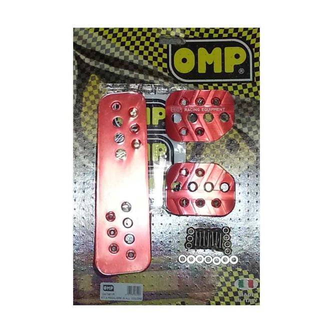 Hovedbilde Pedalsett, rød, OMP, OA1061R