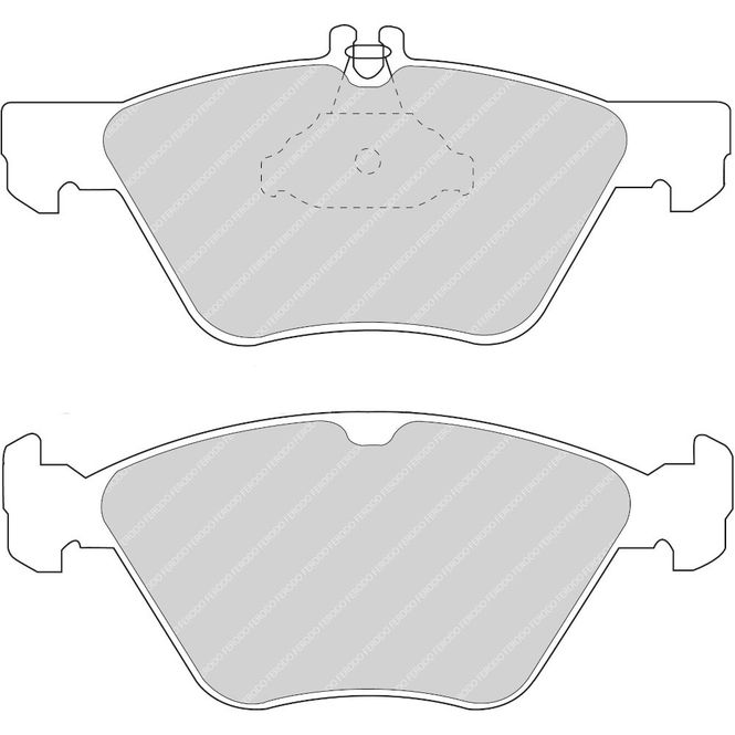 Hovedbilde Bremseklosser, Chrysler, Mercedes, fra 94, Ferodo racing DS Perf