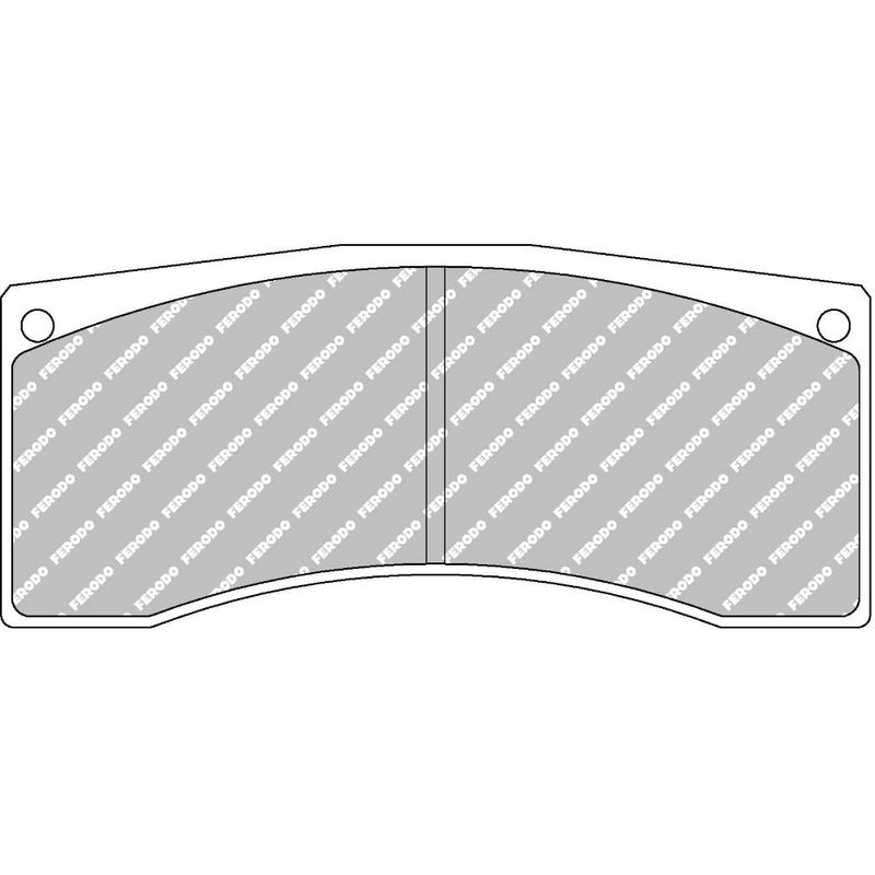 Bremseklosser, Evo GpN Brembo grus fr, Ferodo DS2.11. FRP3087X
