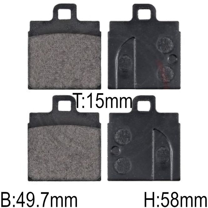 Hovedbilde Bremseklosser, Alfa Romeo, Alfasud, Bak, Mintex M171