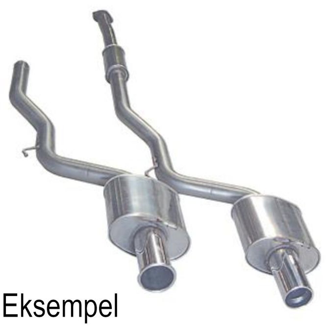Hovedbilde Eksos, Mitsubishi Evo 7/8, 3