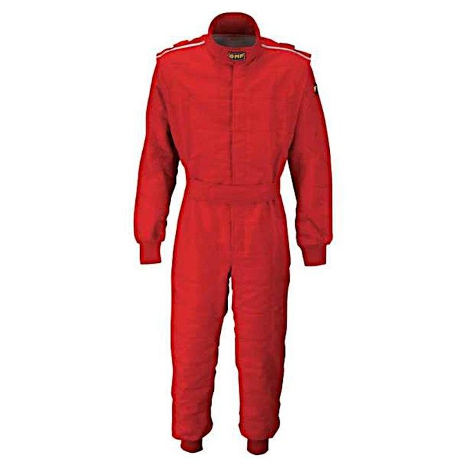 Hovedbilde OMP Advance kjøredress, rød, str.48, CIK