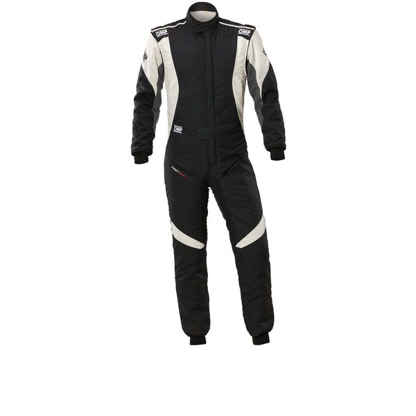Hovedbilde OMP FIRST EVO, Kjøredress, Svart, Hvit, OIA0-1874-A01-