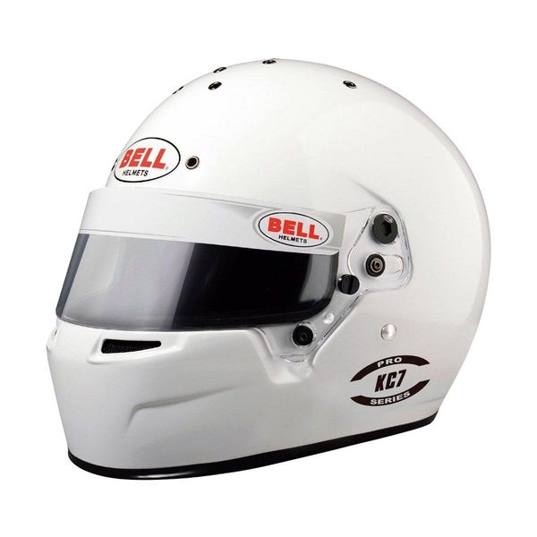 Hovedbilde BELL KC7-CMR helhjelm i hvit, 54cm til 59cm