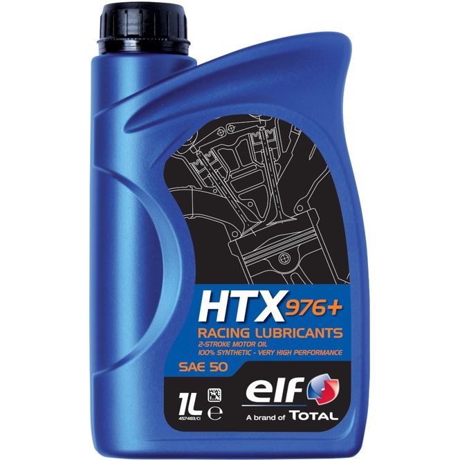 Hovedbilde Elf HTX 976+, 2-Takt olje SAE50, Kart/S-kart, Moto, 2T-Turbo, ELF-HTX976