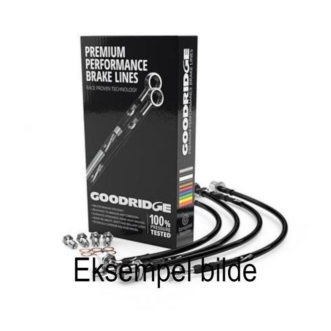 Hovedbilde Bremseslangesett, Mazda 323 GTR, 4 Goodridge slanger. SMA0401-4P