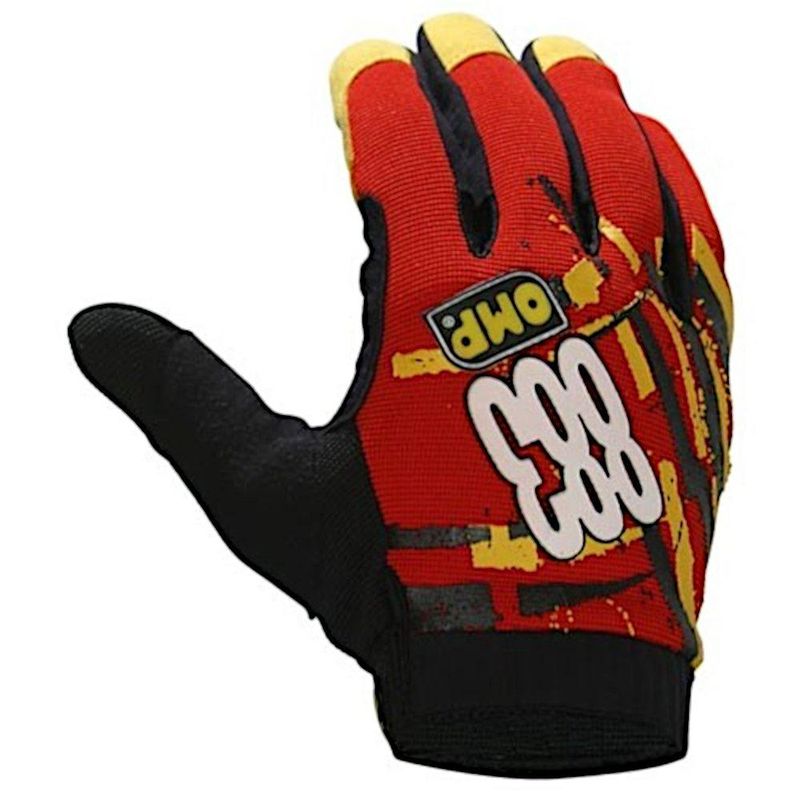 Mekanikerhansker, rød 883, OMP, M