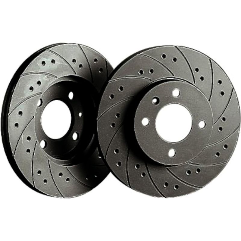 Bremseskive x 2, Black Diamond, Ford Mondeo, F, combi