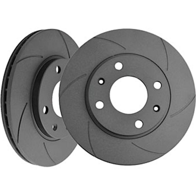 Hovedbilde Bremseskive x 2, Black Diamond, Alfa 75, GTV, F slisset
