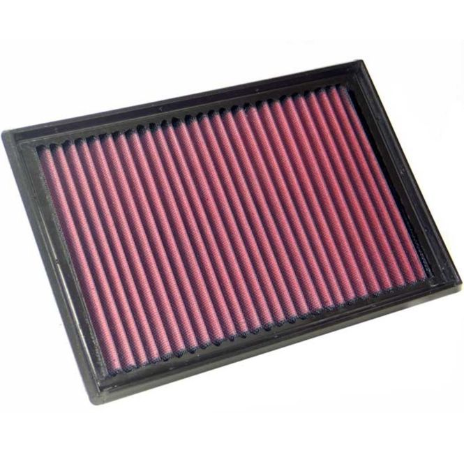 Hovedbilde Luftfilter, K&N innsats, AUST FORD 280X185mm (33-2587 END)