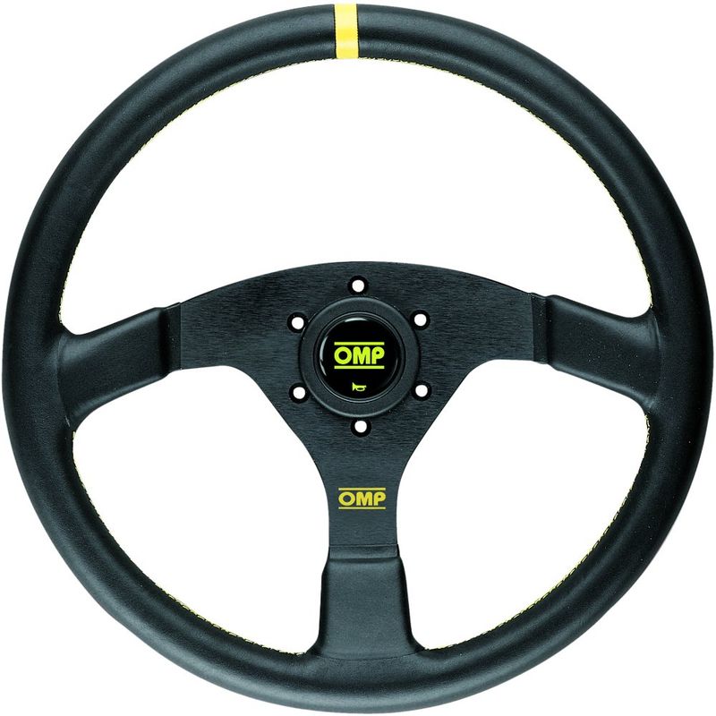 Ratt, OMP Velocità 380, Flat, svart semsket skinn. 1987-071