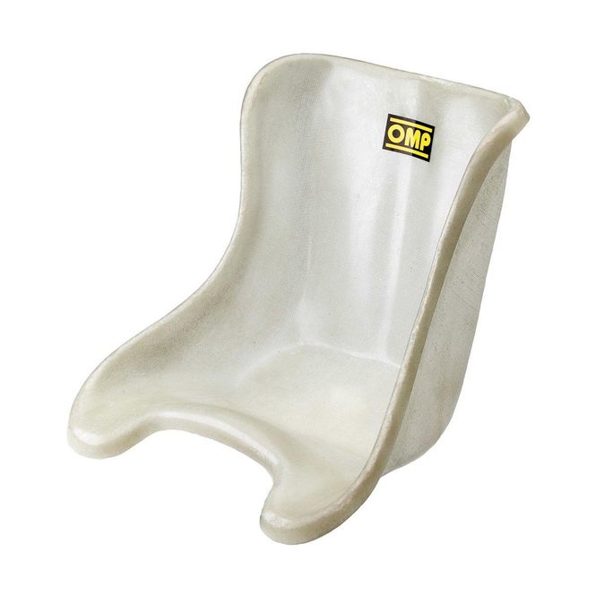 Hovedbilde OMP Karting sete i glassfiber, flat bunn, OKK0-5032