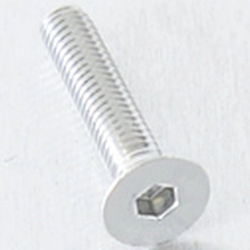 Bolt, Alu, M4x20mm, Forsenket hode. umbraco, Sølv