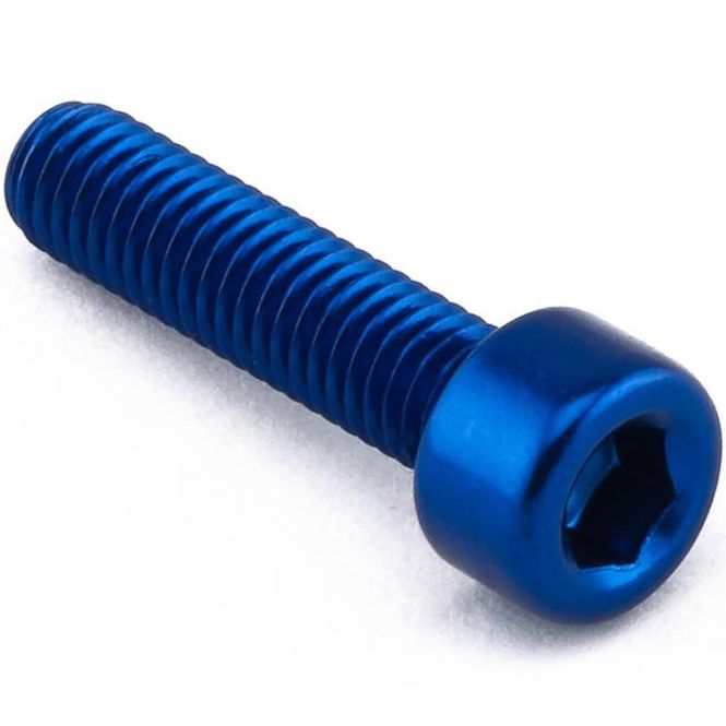 Hovedbilde Bolt, Alu, M5x20mm, std. umbraco, Blå