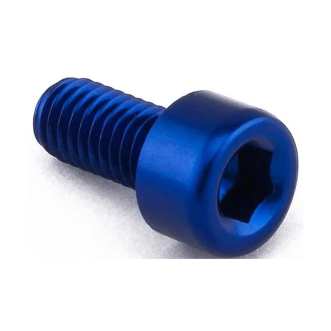 Hovedbilde Bolt, Alu, M5x12mm, std. umbraco, Blå. ZLPB512B