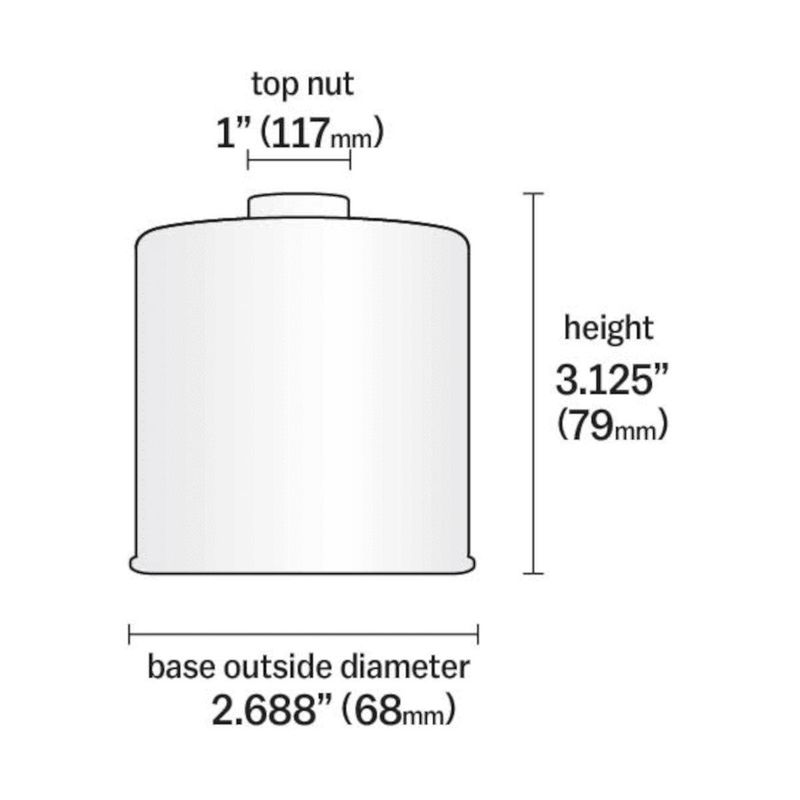Oljefilter, K&N, M20 X 1.5, Ø68mm, H79mm. HP-1008