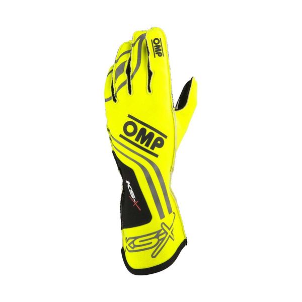 Hovedbilde KS-X topp nivå kartinghanske i gul. FIA 8877-2022. KB0-2751-A01-099-