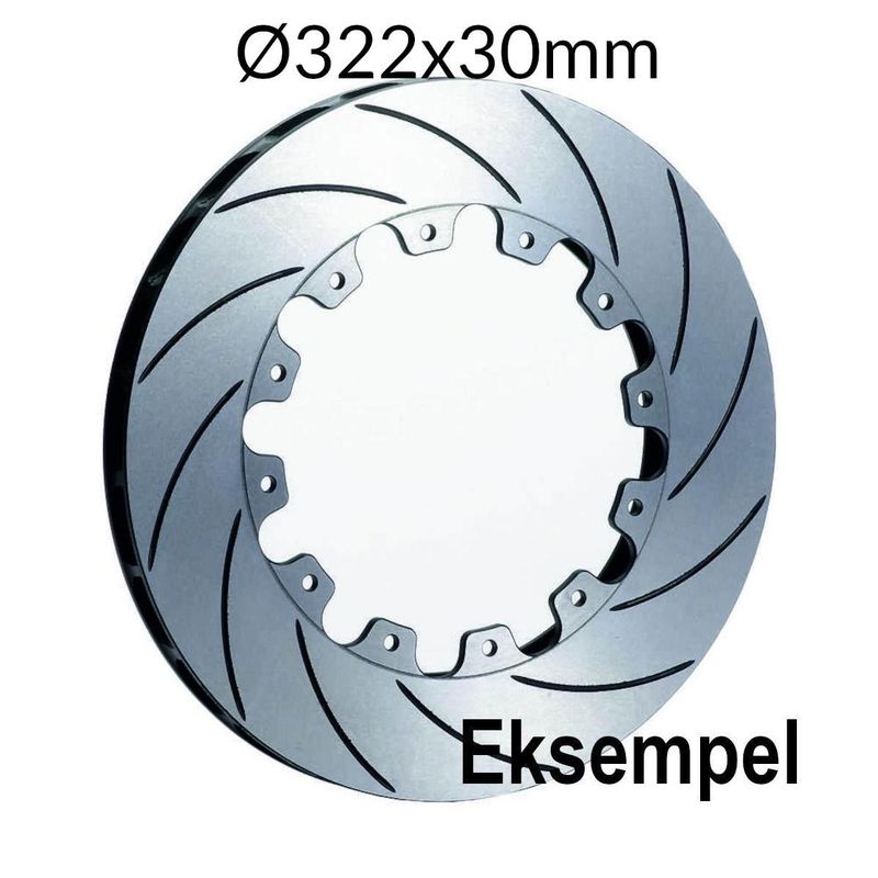AP Racing bremseskive, 322x30, 12x203.2, CP3580-104-