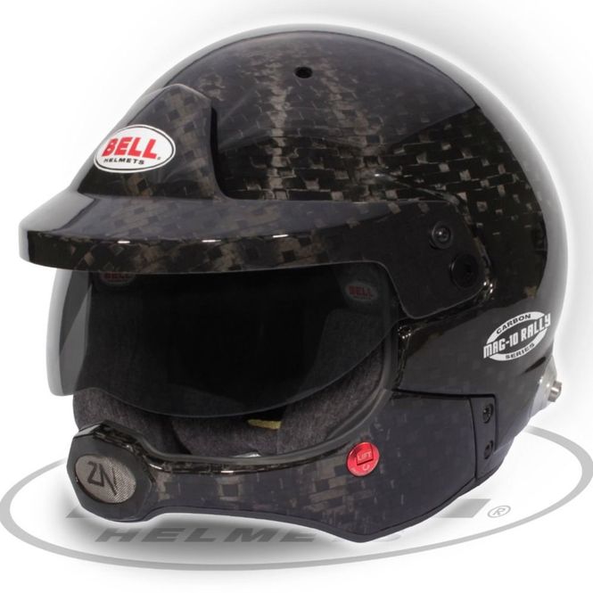 Hovedbilde Bell Mag-10 Rally Karbon halvhjelm, 8859-2015, BE124501-
