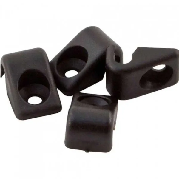 Hovedbilde Dør-lomme klips, stor, svart, TRS