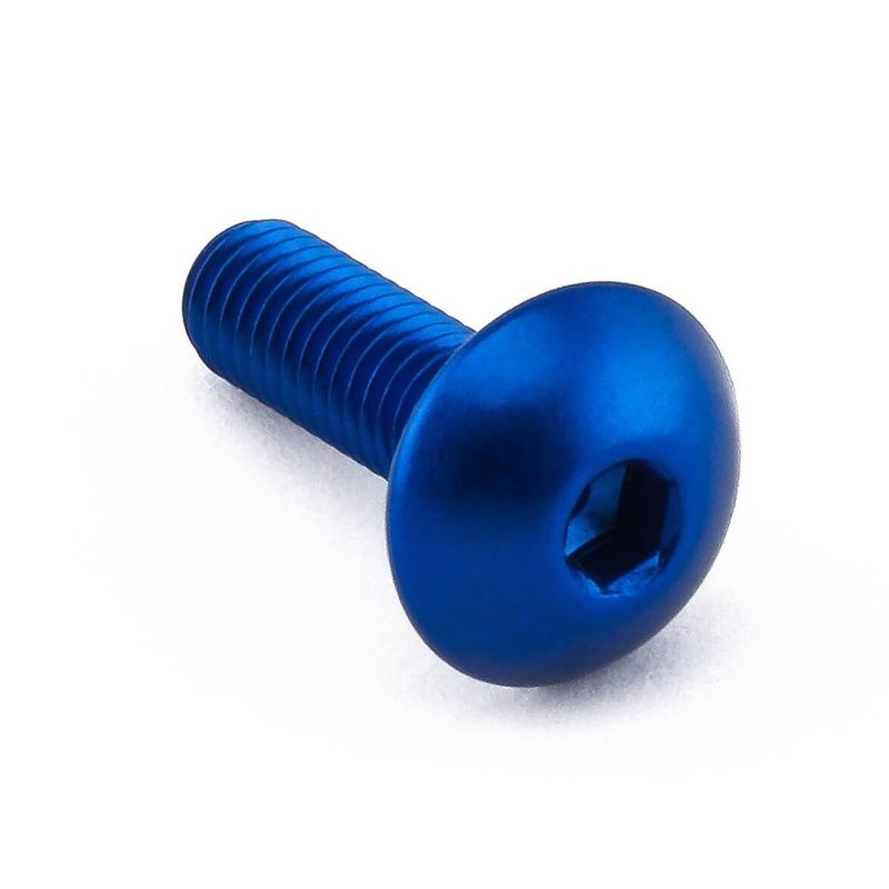 Bolt, Alu, M5x16mm, Dome Head Ø12mm, umbraco. ZLFB516-