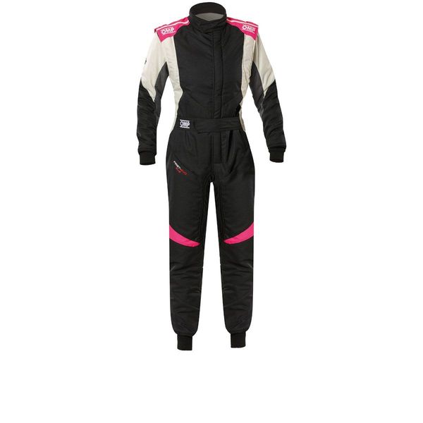 Hovedbilde First EVO ELLE kjøredress, fuchsia, svart, FIA. 1874-A02-277-