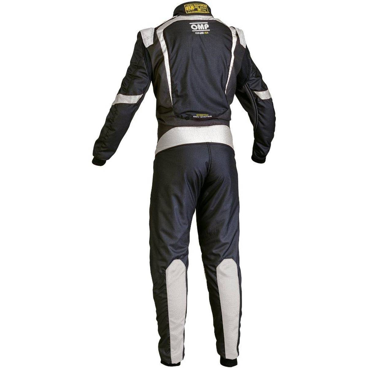 One-S1 kjøredress i svart, sølv. Str. 56. FIA. IA01852076-56
